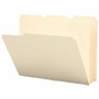 Smead 1/3 Tab Cut Letter Top Tab File Folder - 8 1/2" x 11" - 3/4" Expansion - Top Tab Location - Assorted Tab Position - 17 pt. - (SMD10510)
