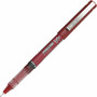 Pilot Precise V7 Fine Premium Capped Rolling Ball Pens - 0.7 mm Fine Pen Point - Red Ink - Red Plastic Barrel