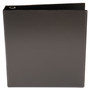 Universal Economy Round Ring View Binder, 3 Rings, 1.5" Capacity, 11 x 8.5, Black