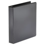 Universal Economy Round Ring View Binder, 3 Rings, 1.5" Capacity, 11 x 8.5, Black