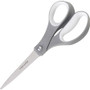 Fiskars Performance Softgrip Scissors - 8" Overall Length - Stainless Steel - Straight Tip - Orange