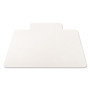 deflecto EconoMat All Day Use Chair Mat for Hard Floors, Flat Packed, 36 x 48, Lipped, Clear (DEFCM21112) View Product Image