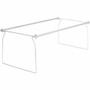 Business Source Premium File Folder Frames - Letter - Metal - Stainless Steel