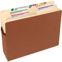 Smead Redrope Drop Front File Pockets, 3.5" Expansion, Letter Size, Redrope, 25/Box