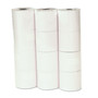 Universal Impact and Inkjet Print Bond Paper Rolls, 0.5" Core, 2.25" x 130 ft, White, 12/Pack