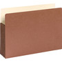 Smead Redrope Drop-Front File Pockets with Fully Lined Gussets, 3.5" Expansion, Legal Size, Redrope, 10/Box