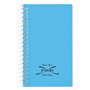 National Paper Blanc Xtreme White Wirebound Memo Books, Narrow Rule, Randomly Assorted Cover Color, (60) 5 x 3 Sheets