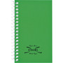 National Paper Blanc Xtreme White Wirebound Memo Books, Narrow Rule, Randomly Assorted Cover Color, (60) 5 x 3 Sheets