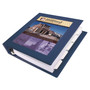 Avery Framed View Heavy-Duty Binders, 3 Rings, 1.5" Capacity, 11 x 8.5, Navy Blue