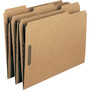 Smead Top Tab Fastener Folders, 1/3-Cut Tabs: Assorted, 0.75" Expansion, 2 Fasteners, Letter Size, Kraft Exterior, 50/Box