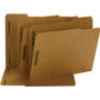 Smead Top Tab Fastener Folders, 1/3-Cut Tabs: Assorted, 0.75" Expansion, 2 Fasteners, Letter Size, Kraft Exterior, 50/Box