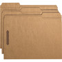 Smead Top Tab Fastener Folders, 1/3-Cut Tabs: Assorted, 0.75" Expansion, 2 Fasteners, Letter Size, Kraft Exterior, 50/Box