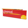 Universal Deluxe Blackstonian Pencil, HB (#2), Black Lead, Yellow Barrel, Dozen