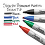 Sharpie Chisel Tip Permanent Marker, Medium Chisel Tip, Blue, Dozen (SAN38203) View Product Image