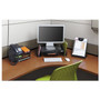 Safco Onyx Angled Mesh Steel Telephone Stand, 11.75 x 9.25 x 7, Black (SAF2160BL) View Product Image