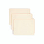 Smead Heavyweight Manila End Tab Folders, 9.5" High Front, Straight Tabs, Letter Size, 0.75" Expansion, Manila, 100/Box