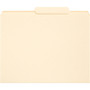 Smead Reinforced Guide Height File Folders, 2/5-Cut Tabs: Right of Center Position, Letter Size, 0.75" Expansion, Manila, 100/Box