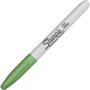 Sharpie Fine Bullet Tip Permanent Marker, Green, Dozen