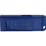 Verbatim Classic USB 2.0 Flash Drive, 8 GB, Blue (VER97088) View Product Image