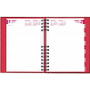Brownline CoilPro Ruled Daily Planner, 8.25 x 5.75, Red Cover, 12-Month (Jan to Dec): 2024 View Product Image