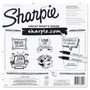Sharpie Chisel Tip Permanent Marker, Medium Chisel Tip, Assorted Colors, 8/Set (SAN38250PP) View Product Image