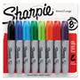 Sharpie Chisel Tip Permanent Marker, Medium Chisel Tip, Assorted Colors, 8/Set (SAN38250PP) View Product Image