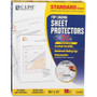 C-Line Standard Weight Polypropylene Sheet Protectors, Clear, 2", 11 x 8.5, 50/Box