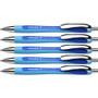 Schneider Slider Rave XB Ballpoint Pen, Retractable, Extra-Bold 1.4 mm, Blue Ink, Blue/Light Blue Barrel