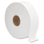 GEN JRT Jumbo Bath Tissue, Septic Safe, 2-Ply, White, 3.3" x 1,375 ft, 12" dia, 6 Rolls/Carton