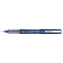 Pilot Precise V7 Rollerball Pen, Stick, Fine 0.7 mm, Blue Ink, Blue/Clear Barrel, Dozen