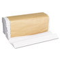General Supply C-Fold Towels, 1-Ply, 11 x 10.13, White, 198/Pack, 12 Packs/Carton