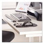 Fellowes Gel Crystals Mouse Pad with Wrist Rest, 7.87 x 9.18, Black