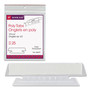 Smead Poly Index Tabs and Inserts For Hanging File Folders, 1/3-Cut, White/Clear, 3.5" Wide, 25/Pack