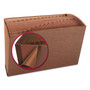 Smead TUFF Expanding Open-Top Stadium File, 31 Sections, 1/31-Cut Tabs, Legal Size, Redrope