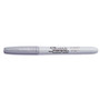 Sharpie Metallic Fine Point Permanent Markers, Fine Bullet Tip, Metallic Silver, 4/Pack (SAN39109PP) View Product Image