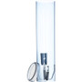 San Jamar Large Pull-Type Water Cup Dispenser, For 12 oz Cups, Translucent Blue (SJMC3260TBL) View Product Image