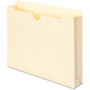 Smead 100% Recycled Top Tab File Jackets, Straight Tab, Letter Size, Manila, 50/Box