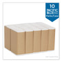 Georgia Pacific Professional Pacific Blue Basic C-Fold Paper Towel, 1-Ply, 10.1 x 12.7, White, 240/Pack, 10 Packs/Carton
