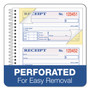 Adams Multipart Money/Rent Receipt Book, Two-Part Carbonless, 4.75 x 2.75, 4 Forms/Sheet, 200 Forms Total