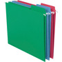 Smead FasTab Hanging Folders, Letter Size, 1/3-Cut Tabs, Assorted Colors, 18/Box