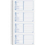 TOPS Duplicate Petty Cash Book - Wire Bound - 2 Part - Carbonless Copy - 2.75" x 5" Form Size - 5.50" x 11" Sheet Size