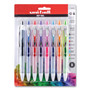 uniball Signo 207 Gel Pen, Retractable, Medium 0.7 mm, Assorted Ink and Barrel Colors, 8/Pack (UBC1739929) View Product Image