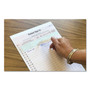 Tabbies Patient Sign-In Label Forms, Two-Part Carbon, 8.5 x 11.63, Salmon Sheets, 125 Forms Total