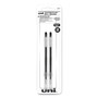 uniball Refill for JetStream RT Pens, Bold Conical Tip, Black Ink, 2/Pack