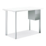 HON Coze Writing Desk Worksurface, Rectangular, 48" x 24", Designer White