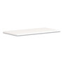 HON Coze Writing Desk Worksurface, Rectangular, 48" x 24", Designer White