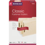 Smead Top Tab Fastener Folders, 1/3-Cut Tabs: Assorted, 0.75" Expansion, 2 Fasteners, Legal Size, Manila Exterior, 50/Box (SMD19537)