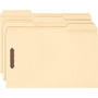 Smead Top Tab Fastener Folders, 1/3-Cut Tabs: Assorted, 0.75" Expansion, 2 Fasteners, Legal Size, Manila Exterior, 50/Box (SMD19537)