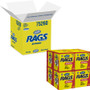 Scott Rags in a Box, POP-UP Box, 12 x 9, White, 200/Box, 8 Boxes/Carton