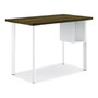 HON Coze Writing Desk Worksurface, Rectangular, 48" x 24", Florence Walnut